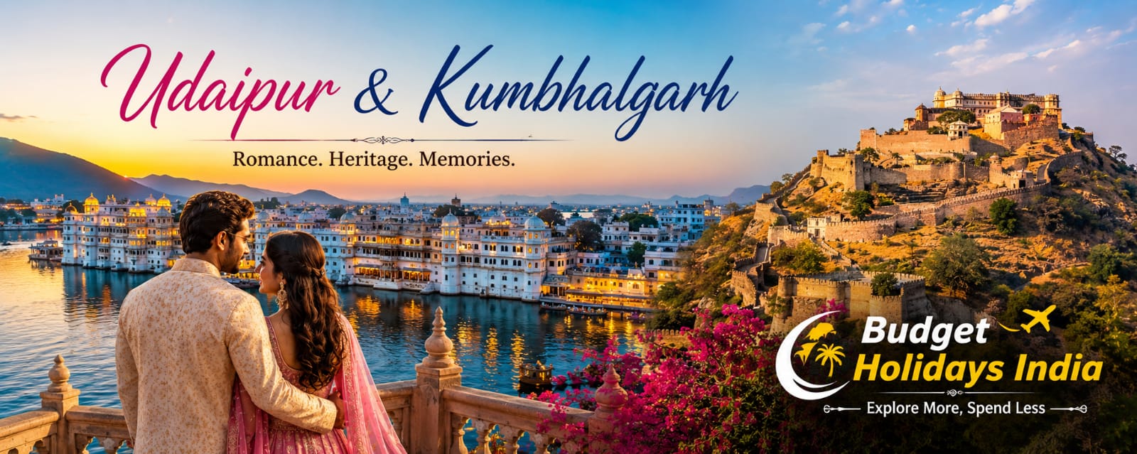 Udaipur Kumbhalgarh Tour Package 3 Nights 4 Days