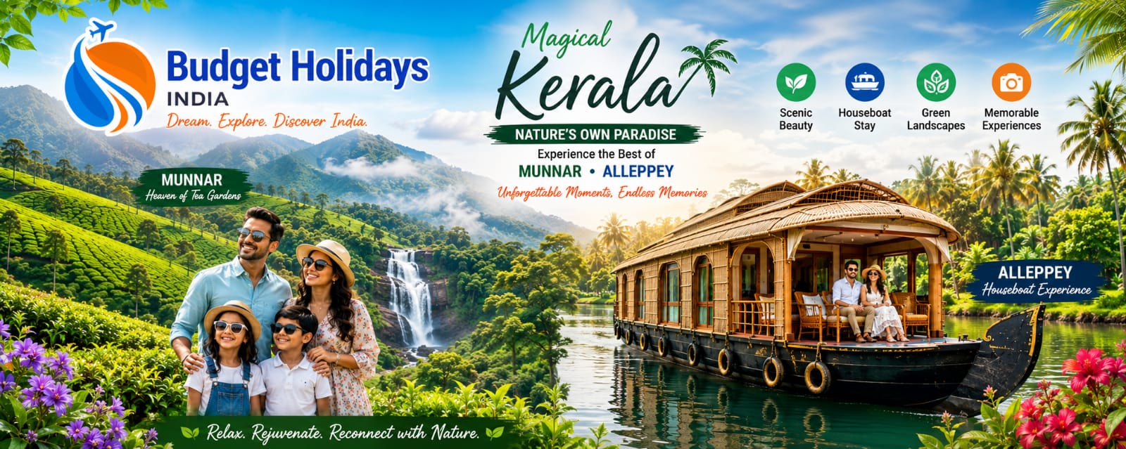 Kerala Tour Package 3 Nights 4 Days