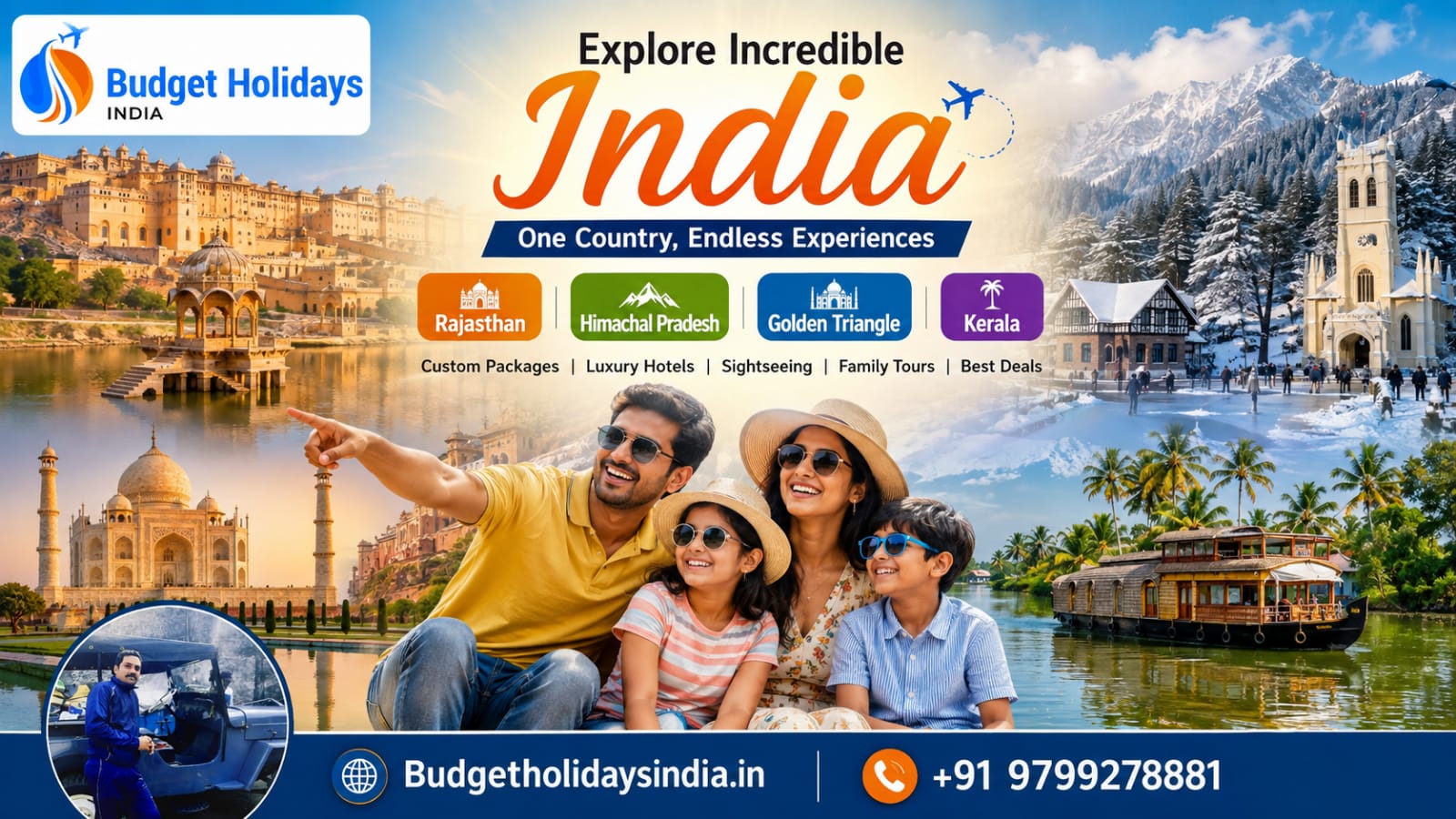 Budget Holidays India