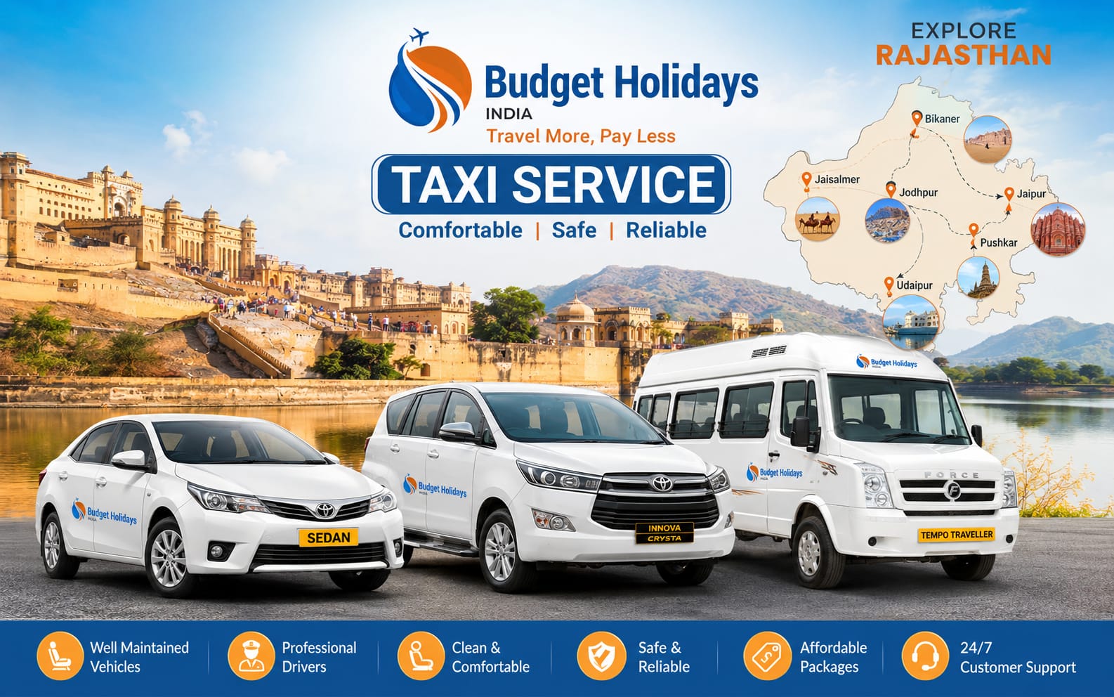 Rajasthan Taxi service