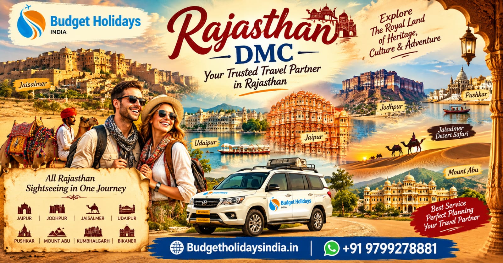 Rajasthan Tour Package – Explore the Royal Land of Kings